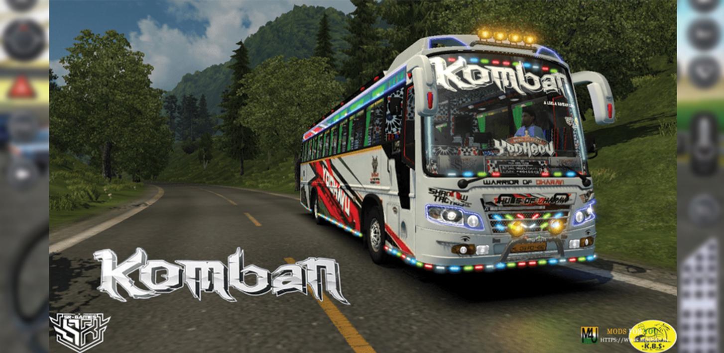 Kerala Komban Bus Livery India