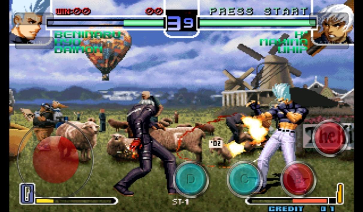 The KOF Fighters 2002 Arcade Game Mame