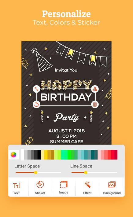 Birthday Invitation Maker