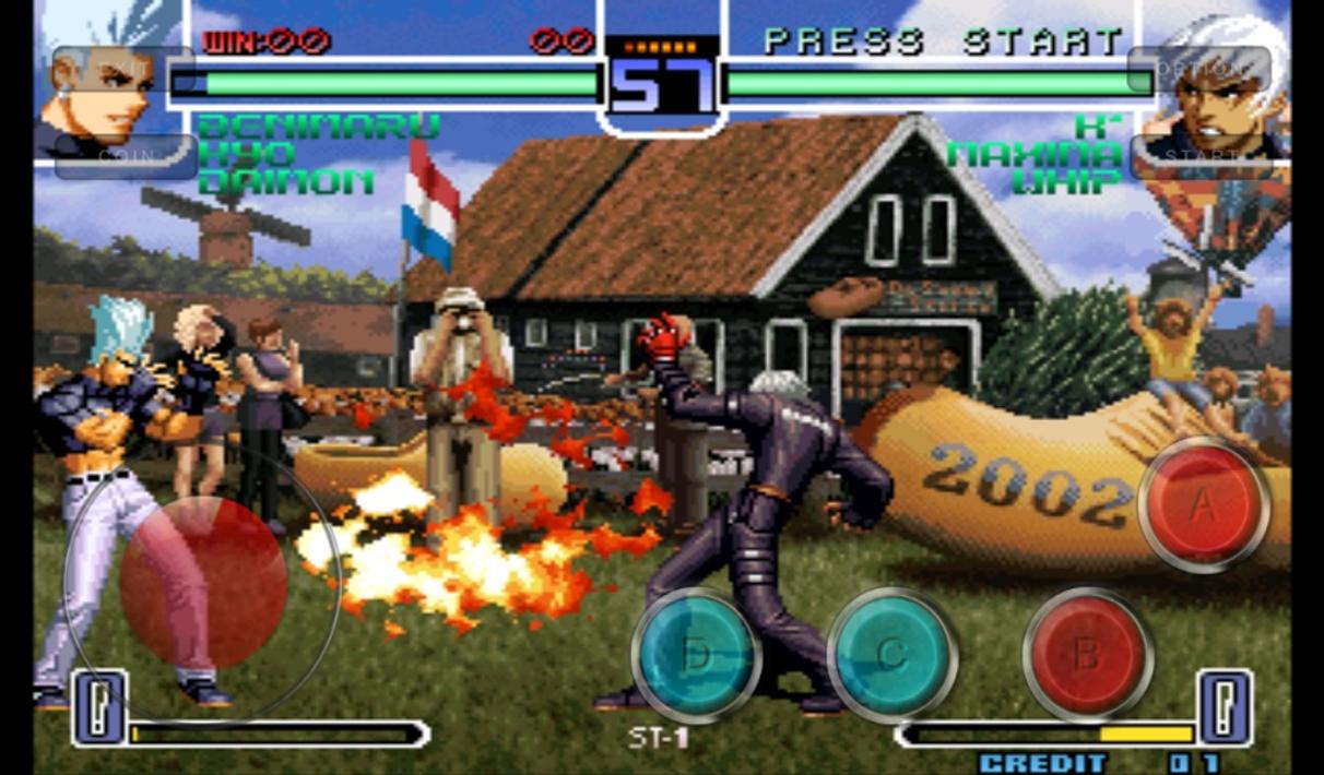 The KOF Fighters 2002 Arcade Game Mame