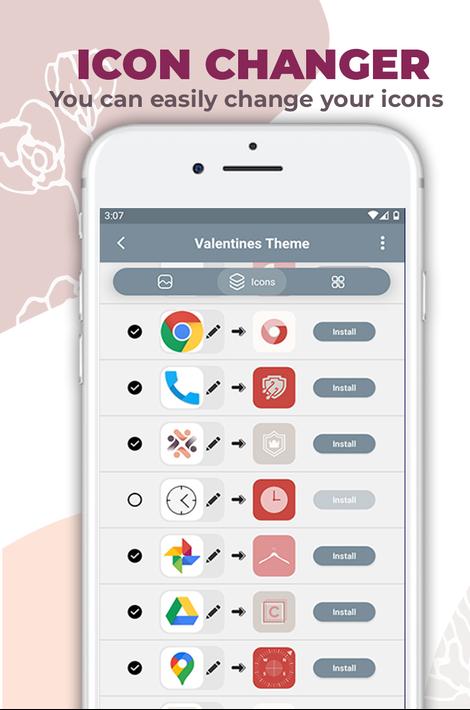 Aesthetic Icons Widgets Themes