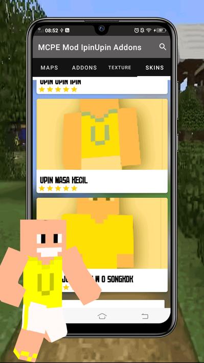 MCPE Mod IpinUpin Addons