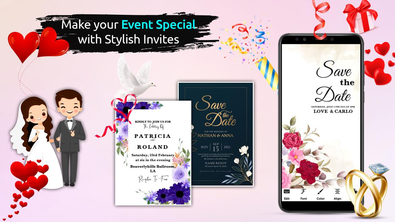 Stylish Invitation Card Maker