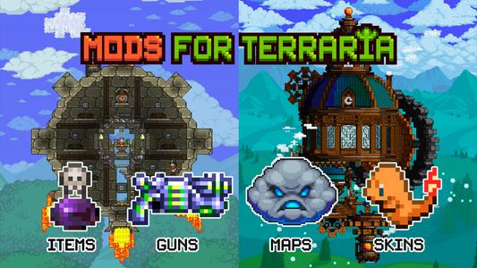 Mods for Terraria - Map n Skin