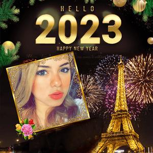 New Year 2023 Photo Frame