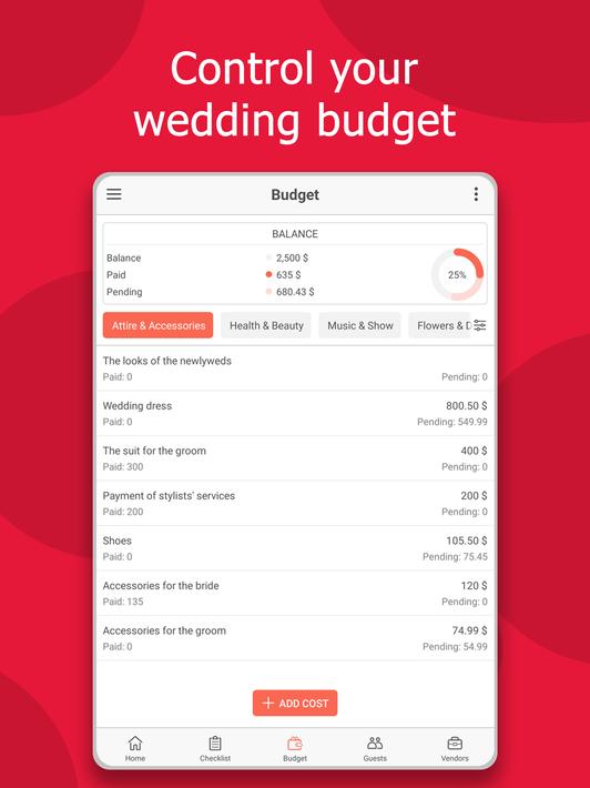 Wedding Planner by MyWed