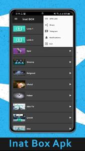 inat Box tv Apk indir infor