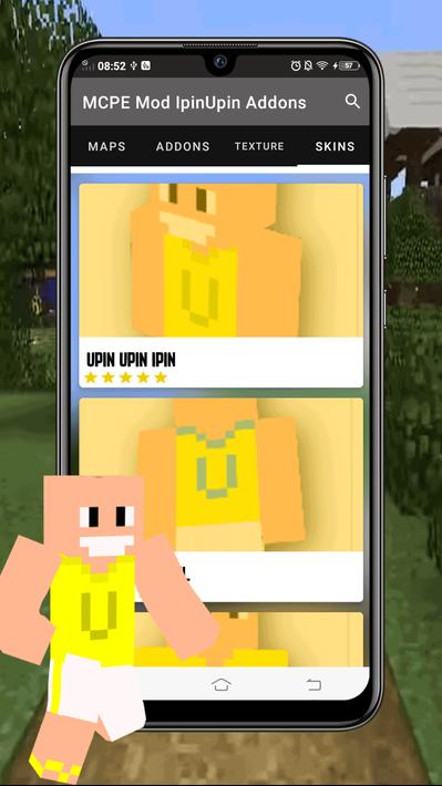 MCPE Mod IpinUpin Addons