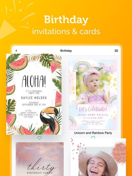 Invitation Maker Card Design