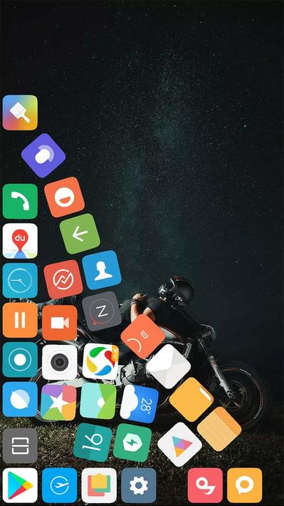 Rolling icons - App and photo