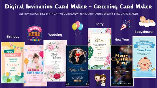 Digital Invitation Card Maker