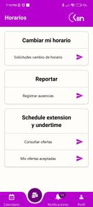 Kiin - Control de Horarios