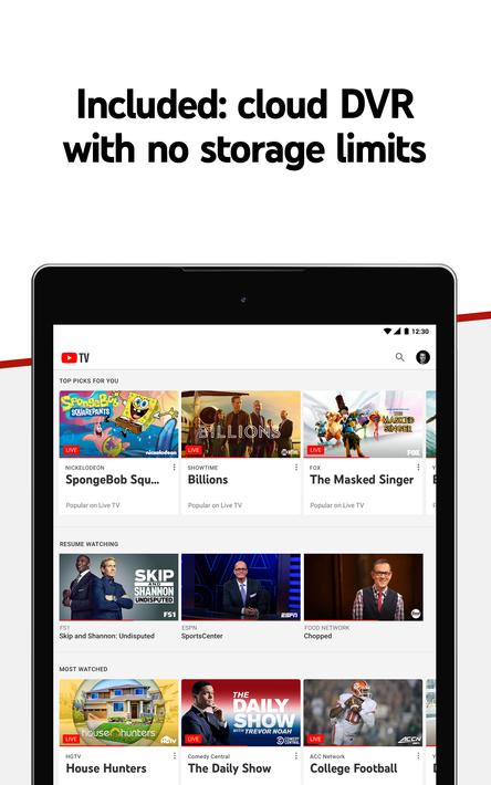 YouTube TV