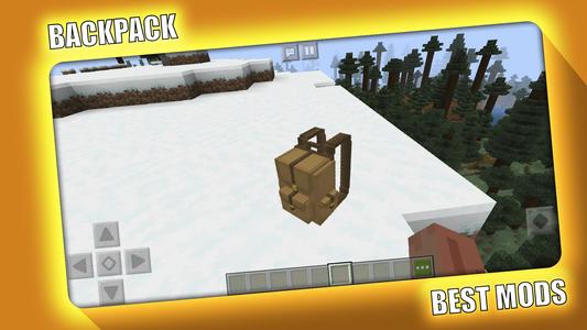 BackPack Mod for Minecraft PE