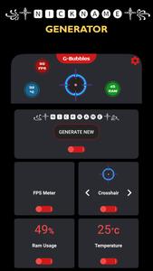 FPS Meter & Nickname Generator