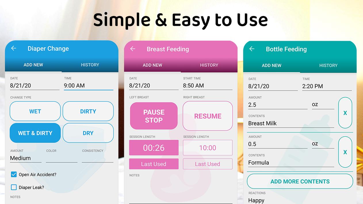 Baby & Breastfeeding Tracker