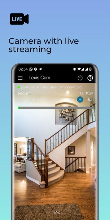 Lexis Cam, Security camera