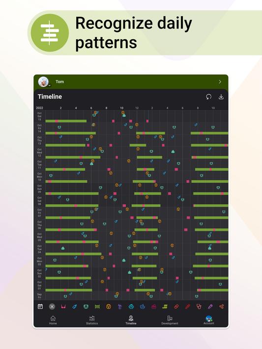 Baby Daybook－Tracker, Schedule