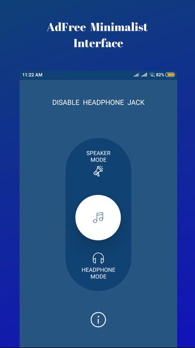 Disable Headphone(Enable Speak