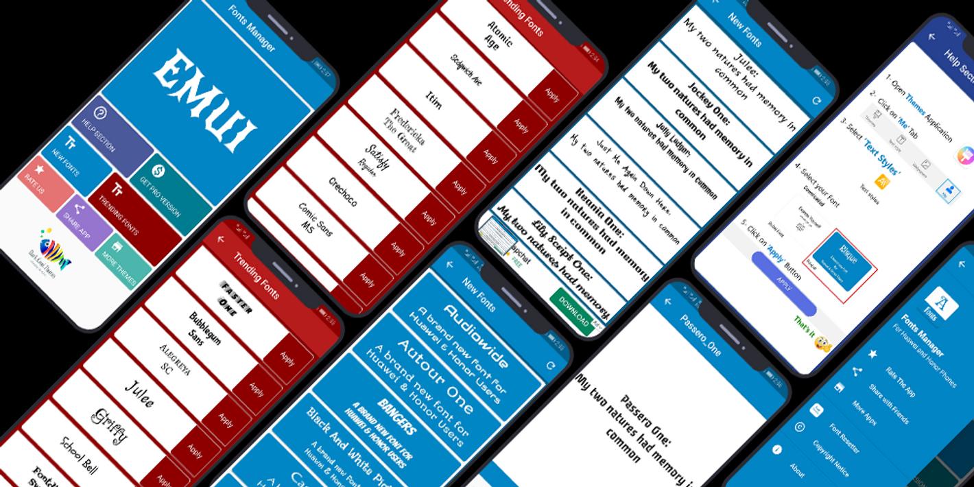Fonts for Huawei Emui