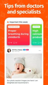 Pregnancy tracker chat for mom