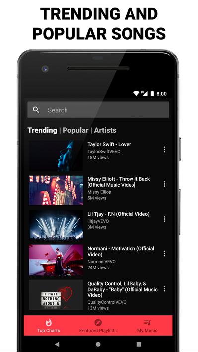 Music & Videos - Music Player