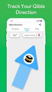 Qibla Compass: Qibla Direction