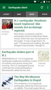 Earthquake Alert!