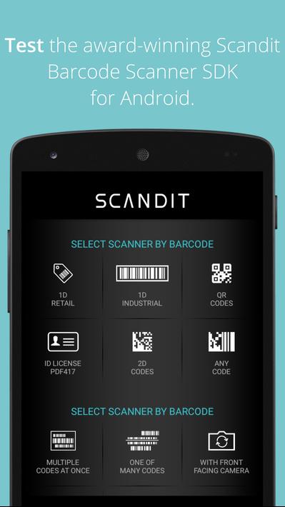 Scandit Barcode Scanner Demo