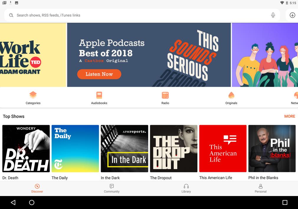 Podcast Player App - Castbox