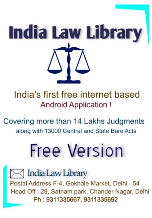 India law Library (Free Law Ap