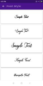 Font Style