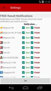 Live 4D Results