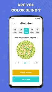 color blindness test -Ishihara