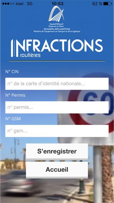 Infractions routières