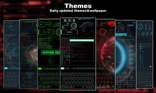 Hacker Theme Launcher