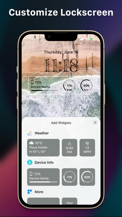 Lock Screen iOS 16