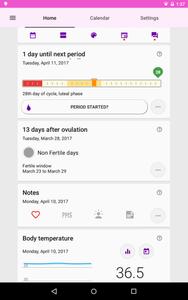 Period and Ovulation Tracker