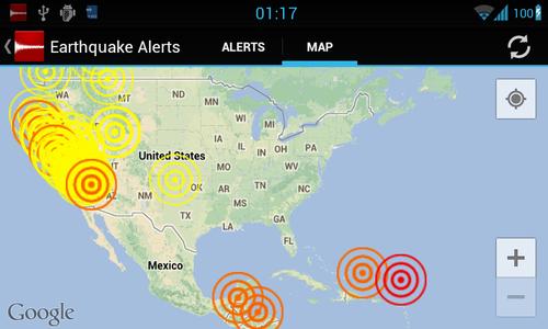 Earthquake Alerts Tracker