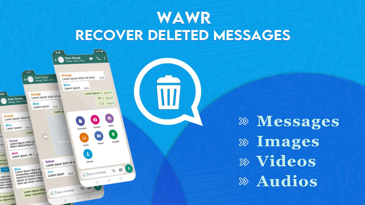 WAWR- Recover Deleted Messages