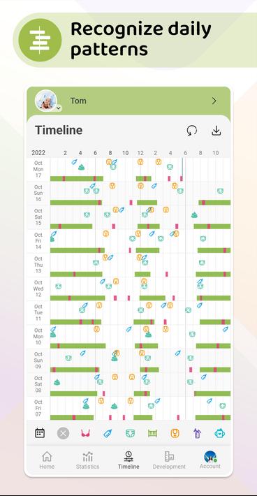 Baby Daybook－Tracker, Schedule