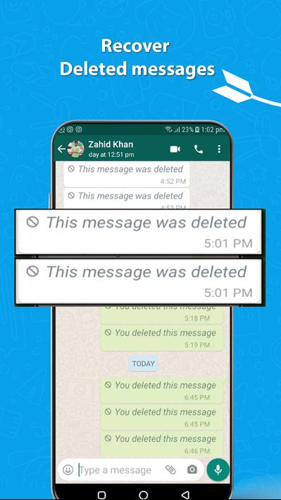 WAWR- Recover Deleted Messages