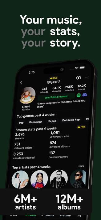 stats.fm for Spotify