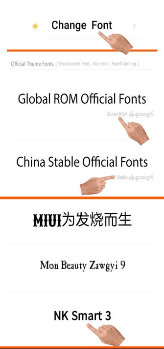 TTA Mi Myanmar Unicode Font