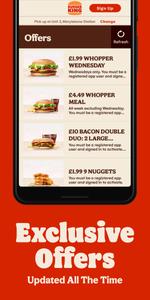 Burger King App: Food & Drink