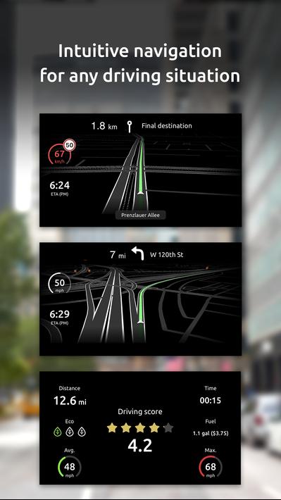 HUDWAY Go: Navigation with HUD