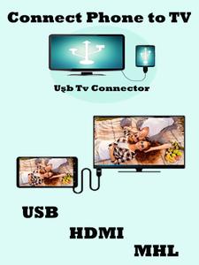 USB Connector phone to tv