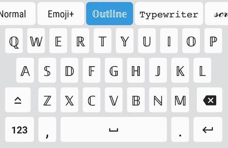 Fonts Keyboard