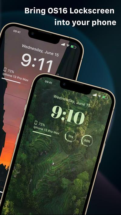 Lock Screen iOS 16