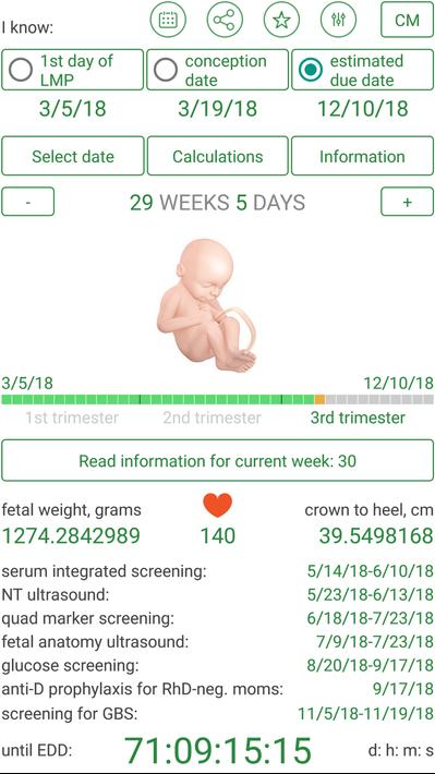 Pregnancy Due Date Calculator